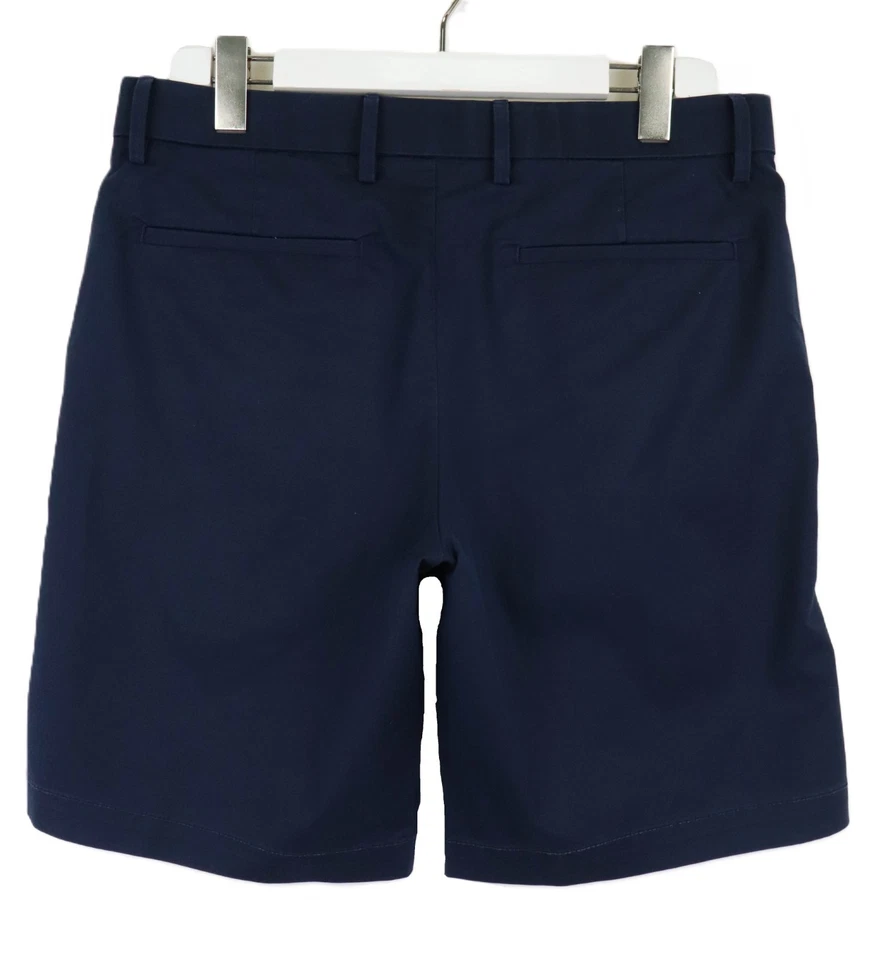 Banana Republic Core Temp Short Cortos Hombre W32 Clásico Chino Cremallera Azul - Imagen 2 de 4