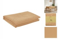 Tischdecke Rechteckig Beige 110X140 Cm Jacquard-Optik
