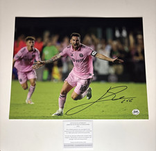 Lionel Messi Signed Inter Miami Autographed 11x14 Photo COA A46409