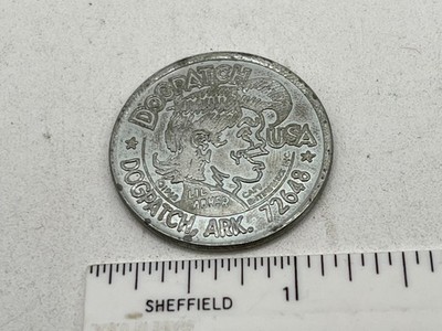 Vintage 1968 Capp Enterprises Dogpatch USA Arkansas Lil Abner Token / Coin