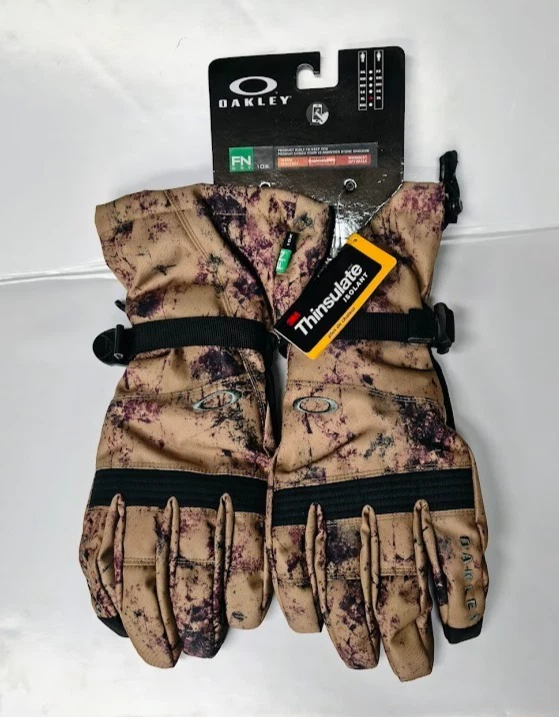 Oakley Gloves - Men's Snow Roundhouse OTC Gloves, X-Large, Rye Sketch - C2A05
Opens in a new window