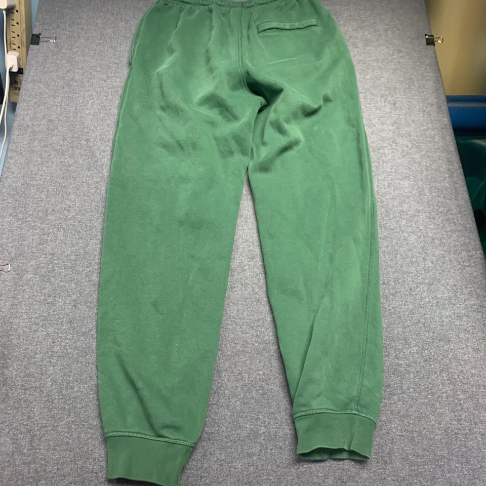 Pantalones deportivos Nike para hombre talla M verde polar atléticos con cordón cintura mezcla de algodón Foto 3 de 4