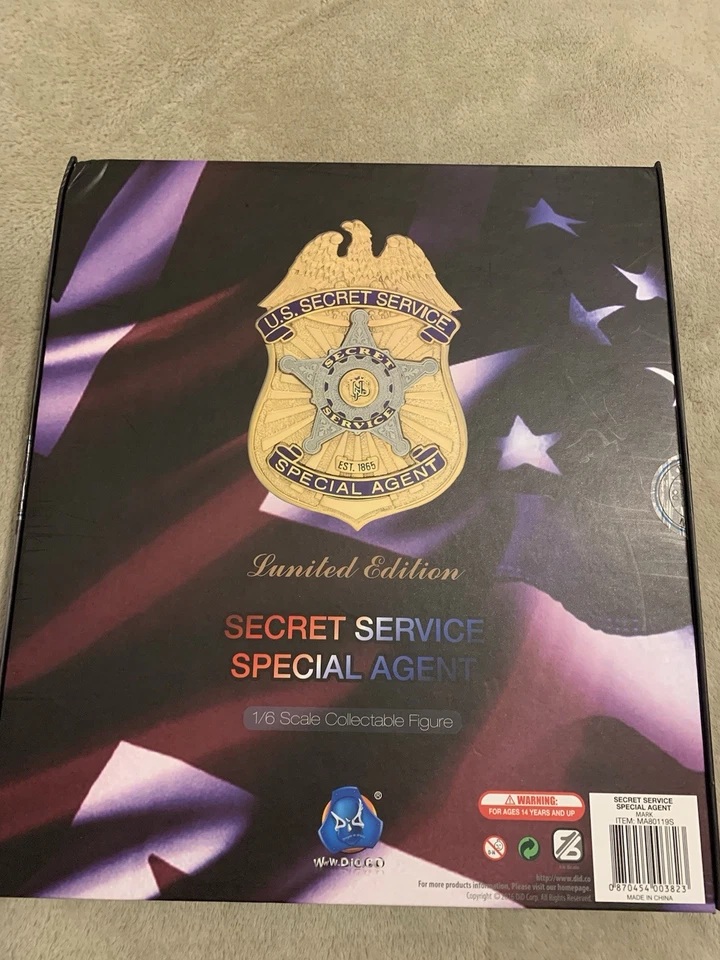 Escala 1/6 DID MA80119S Servicio Secreto Agente Especial Mark Ltd. Edición Foto 2 de 4