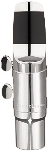 Мундштук ЯНАГИСАВЫ металлический с посеребренным покрытием для альт-саксофона Размер 5 отверстий 57390₽