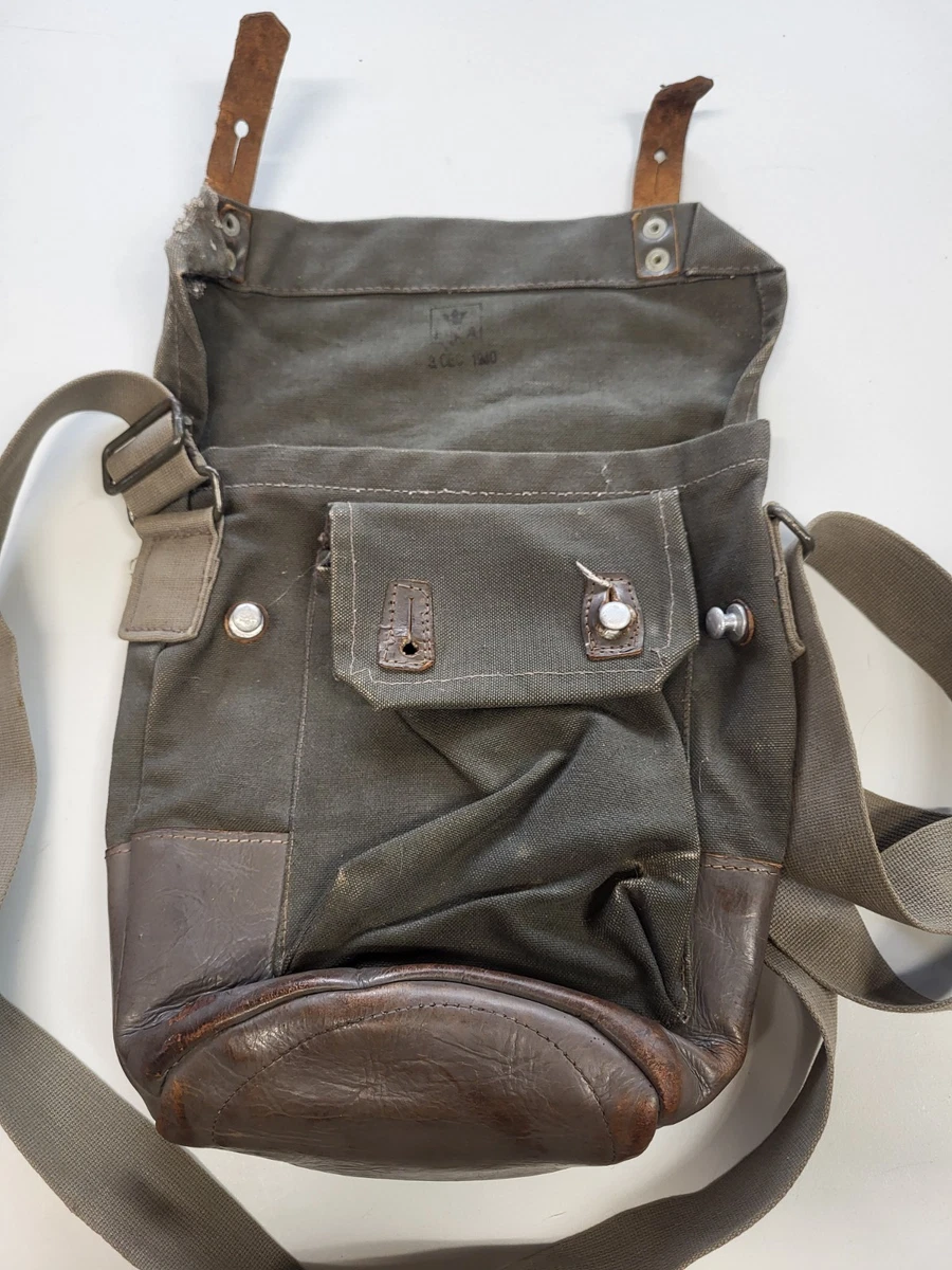 Gas Mask Bag In Original Ww Ii Us Field Gear & Equipment for sale