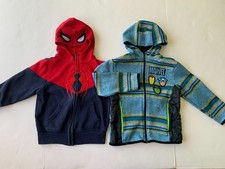 Marvel Spider-Man Hoodie  Marvel Avengers Jacket Boys Size 4T Lot of 2