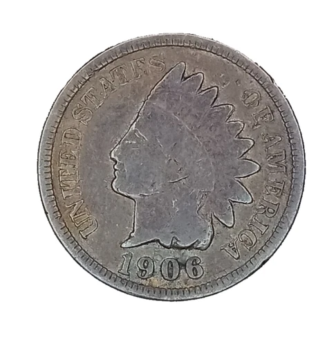 1906  indian head penny good+ condition a nice addition to any collection