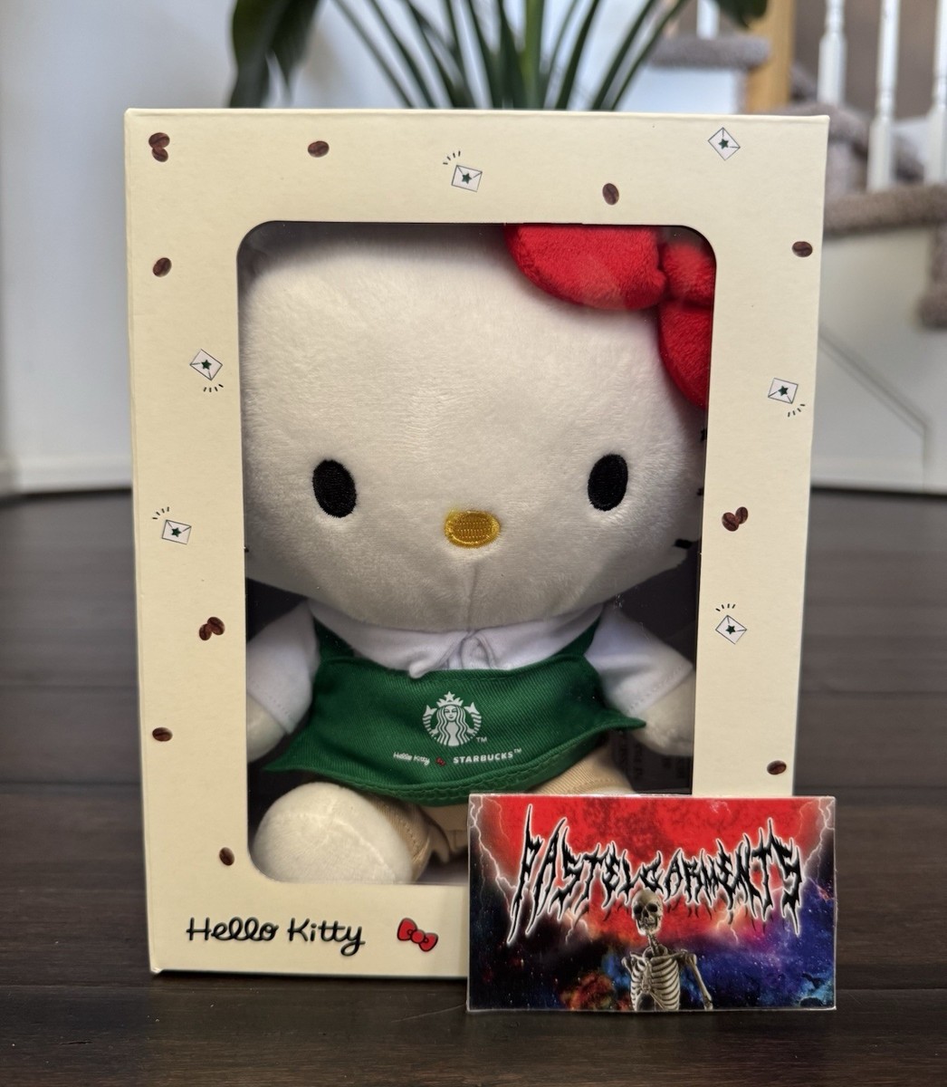 Starbucks Hello Kitty Boxed Plush 2025 - BRAND NEW SHIPS SAME DAY