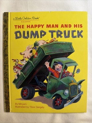 Vtg A Little Golden Classic Book The Happy Man And His Dump Truck 2005  #3050