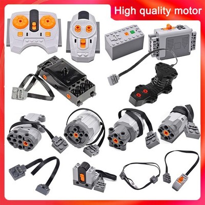 Power Functions Part Battery Box M L Train Motor Remote Receiver For MOC Technic