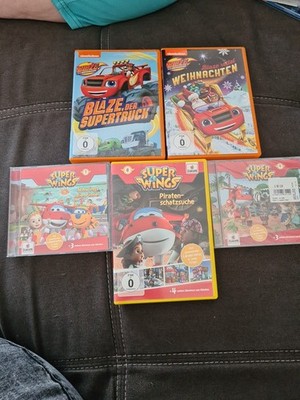 Super Wings DVD plus 2 CDs und 2 Blaze DVDs