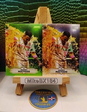 MANNY MACHADO 2025 Topps Stadium Club LIME GREEN & BASE CARD #180 Padres