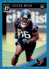 2018 Donruss Optic #143 Jester Weah Aqua #/299