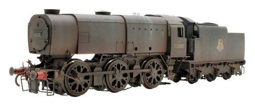 DAMPFLOKOMOTIVE BR Q1 KLASSE "33010" SPUR OO *CUSTOM WEATHERED* | Condition: Used