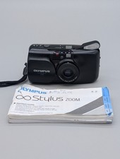 Olympus Infinity Stylus Zoom 35-70mm AF 35mm Film Camera Black - Read