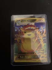 Pokemon Pikachu VMAX ID Full Art Holo Card Chinese, 002/120 US Seller