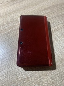 9394 Nintendo 3DS Flare Red Very Good TESTED