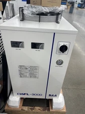 S&A CWFL-3000BN Industrial Water Chiller for 3000W Fiber Laser AC 1P 220V, 60Hz