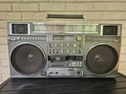 JVC RC M90 W Boombox Radio Cassette Recorder/Powers On/Radio Works/ PARTS/REPAIR
