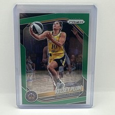 2025 Panini Prizm WNBA - Kelsey Plum #59 Green Prizm