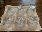 Vintage Fostoria Low Sherbert American Clear Dessert Glasses Set 6 no chips — photo 5