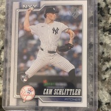 2026 Topps Series 1 Cam Schlittler Rookie Card New York Yankees #111