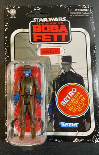 Star Wars Cad Bane 3.75" Figure 2023 Book of Boba Fett Retro Collection Kenner