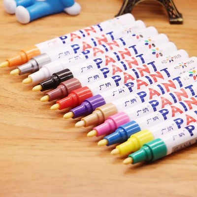 Permanent Paint Marker Pen Oil Based Quick Dry for Signs Graffiti DIY Crafts