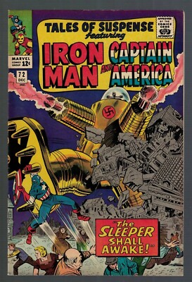 Marvel comics Tales Of Suspense 72 Near mint 9.0 The Sleeper Shal Awake