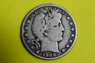 1909 Barber Half Dollar #M15843