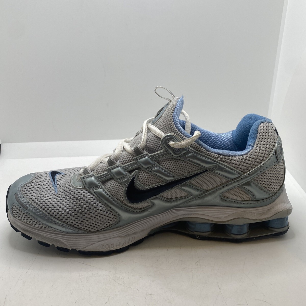 Nike Shox シルバー Vintag Nike Shox 2:45 Running Shoes Womens Size 9 309488-741