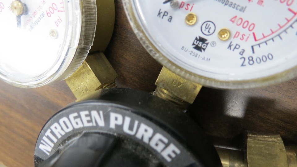0386-0875 - Turbo Torch 0386-0875 - GP250-500-580 High Pressure Nitrogen Purge Regulator (0-500 PSI