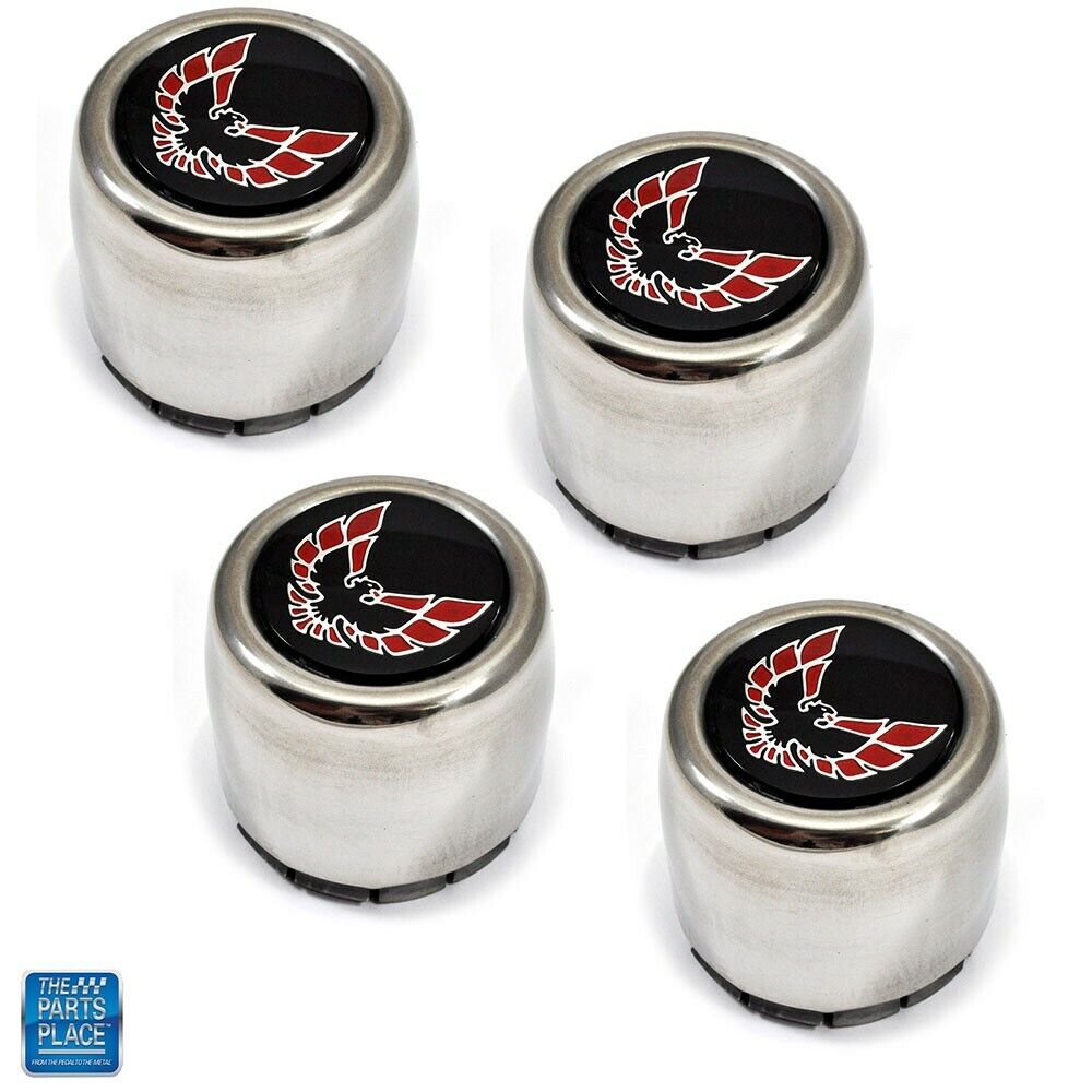 1976-1980 Firebird Trans Am Stainless Snowflake Center Caps 1976-1980 Firebird Trans Am Stainless Snowflake Center Caps