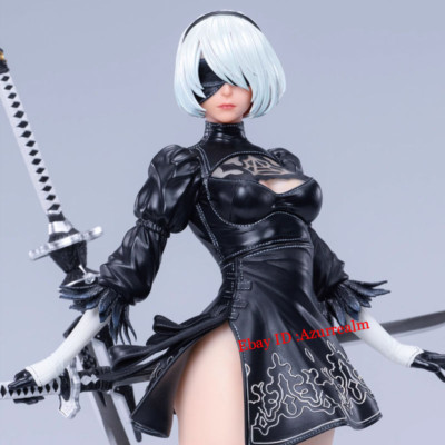 Spiel NieR: Automata 2B Stehende Haltung 1/7 Pvc Figur Modell Spielzeug