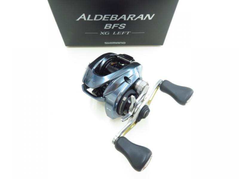 SHIMANO 22 ALDEBARAN BFS XG Baitcast Reel Left handle Used SHIMANO 22 ALDEBARAN BFS XG Baitcast Reel Left handle Used