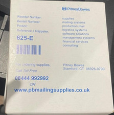 Genuine Pitney Bowes Postage Tape Strips - 625-E For DM200/DM300 & E500 Series