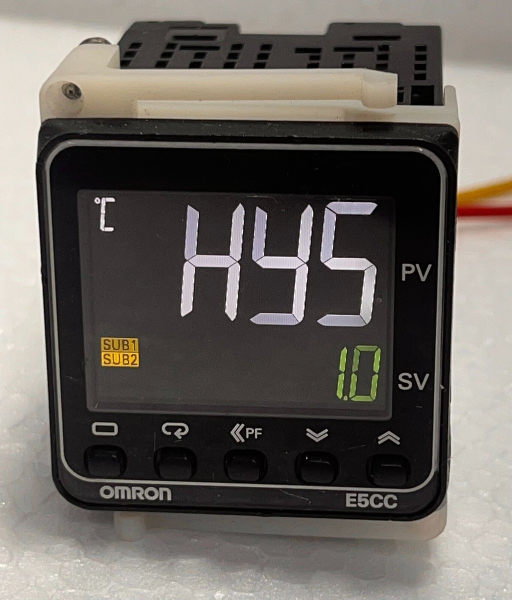 Omron Temperature Controller E5CC-RX2ASM-800 100-240 VAC | eBay