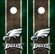 Philadelphia Eagles Cornhole Board Decal Wrap Wraps