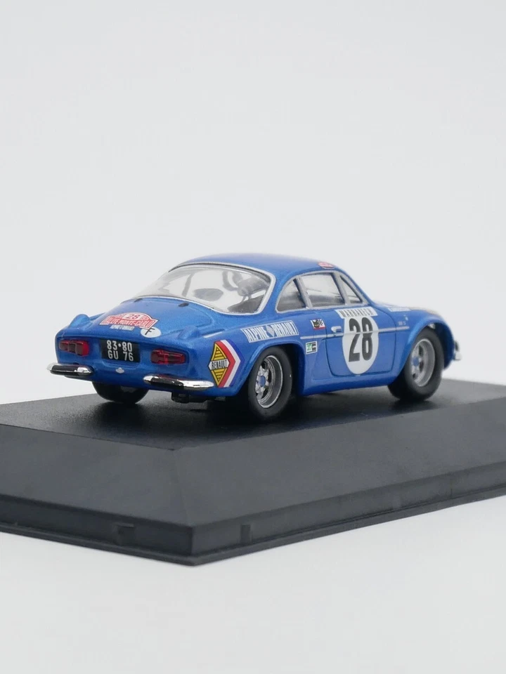 Modelo de coche diecast ixo 1:43 Alpline Renault A110 WRC 1971 Rallye Monte Carlo Foto 4 de 4