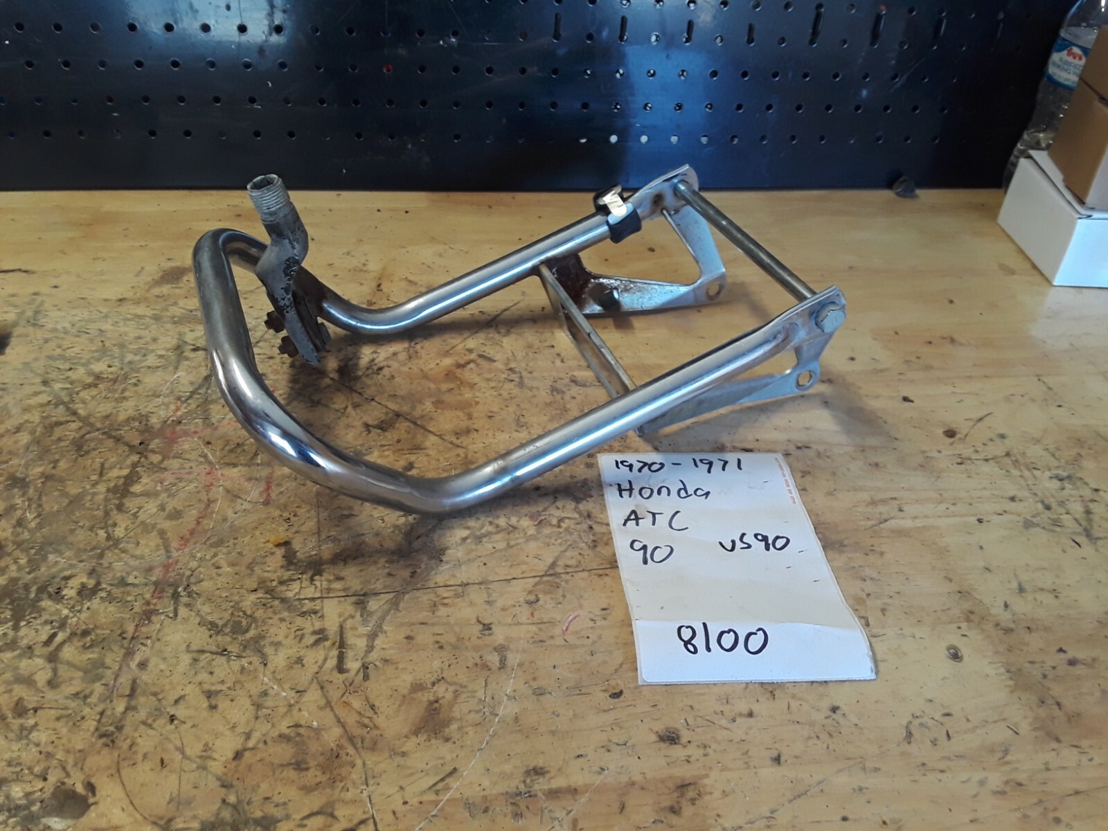 1970 1971 HONDA ATC US90 grabbar rack Atc 90 Grab Bar Bumper Us90 | eBay