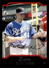 2004 Bowman Draft Picks & Prospects #BDP8 Mike Wood Kansas City Royals