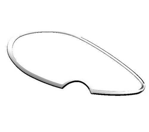 Chrome Headlight Trim Bezel Cover Surround Rim For Aston Martin DB9 Pre-facelift - image 3 of 3