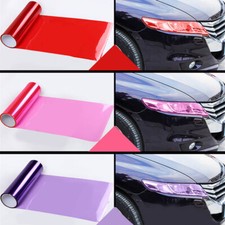 Vehicle Light film Headlight Taillight Transparent Different Colours Vinyl wrap