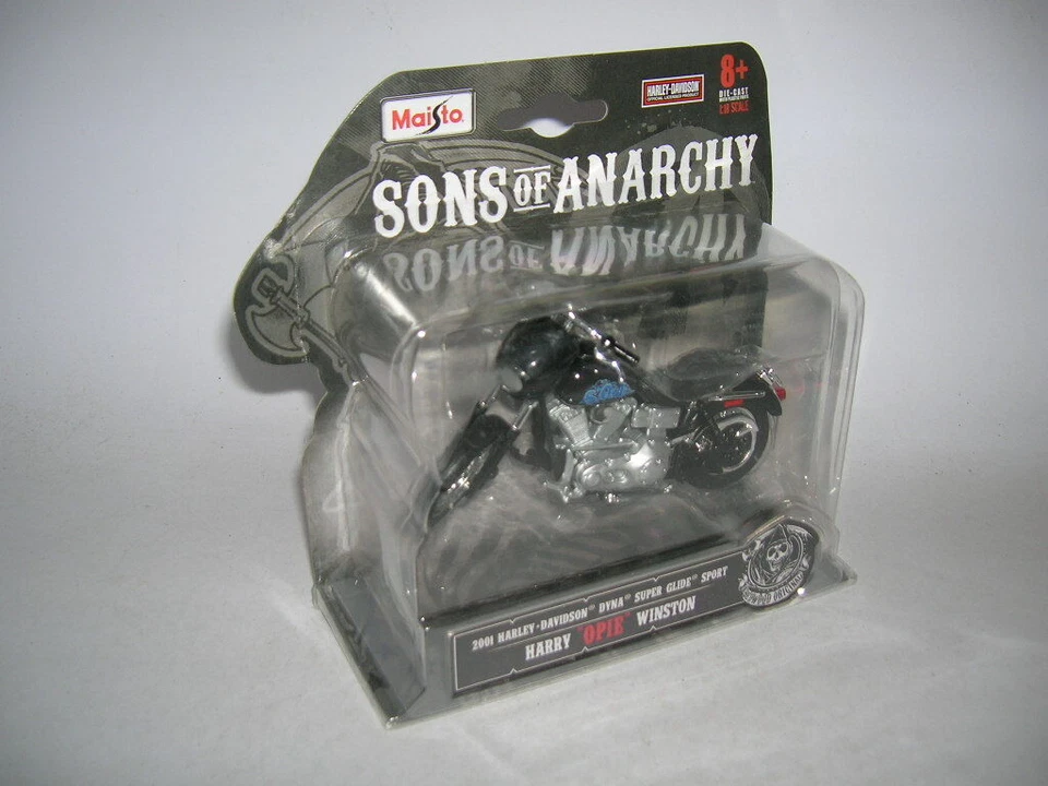Maisto Harley-Davidson Sons of Anarchy 2001 DYNA Super Glide Sport "Opie" 1:18 - Bild 2 von 3