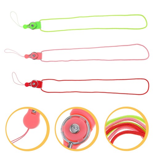 5Pcs Detachable Cell Phone Neck Lanyard Candy Color Braided Neck Strap - Zdjęcie 5 z 12