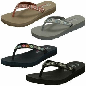 skechers yoga foam flip flops uk