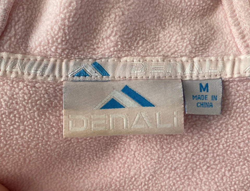 Denali Mujer Rosa Claro Polar Ligero Esquí Invierno Chaqueta Talla M Muy Usada Foto 3 de 4