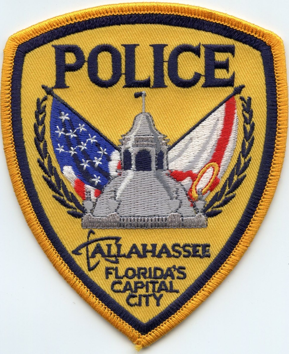 TALLAHASSEE FLORIDA Patch Lot COLLECTORS SPECIAL 10 Police Patches