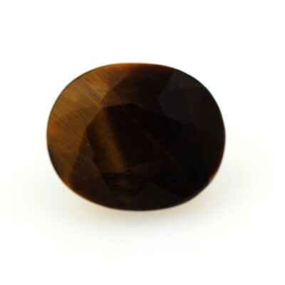 Steine und Mineralien. 4,12 cts TIGERAUGE Mosambik, Afrika.