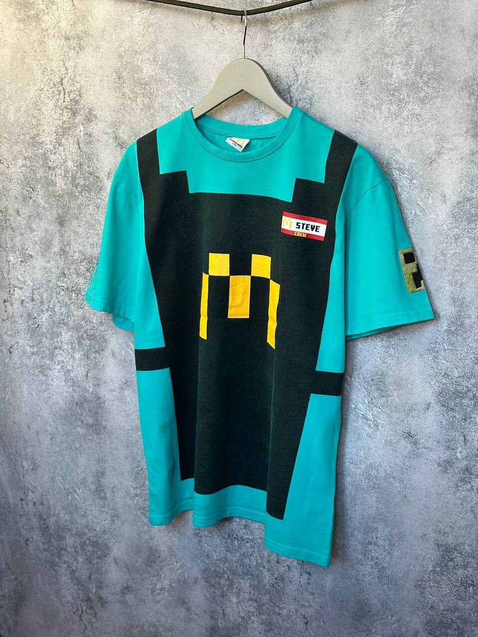 Limited Edition McDonald's Minecraft T-Shirt Merch "Steeve" Men's Size L/XL